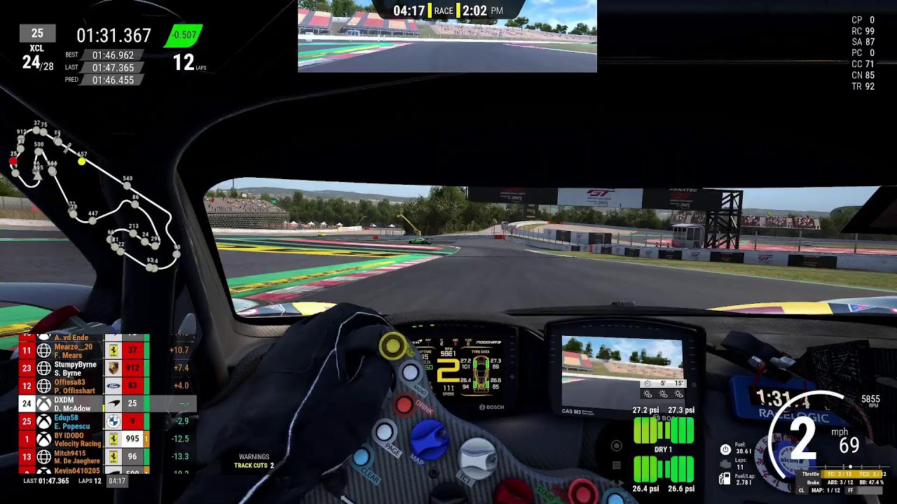 XCL 30 Min Race @Barcelona - Asseto Corsa Competizone