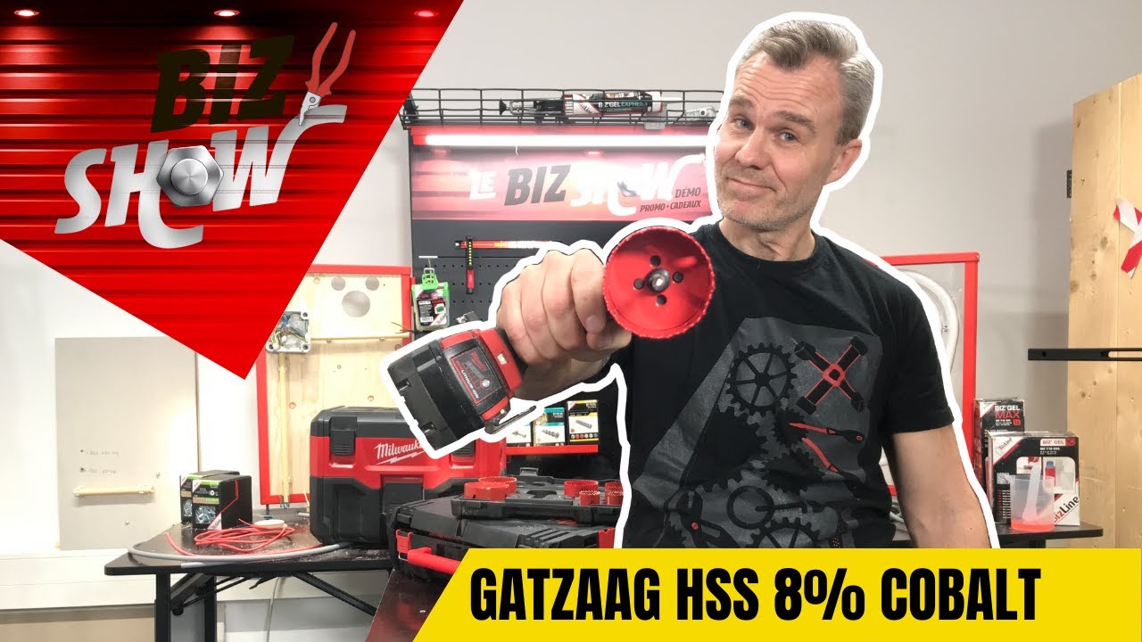 gatenzaag op boormachine zetten | Biz'Show vlog #032