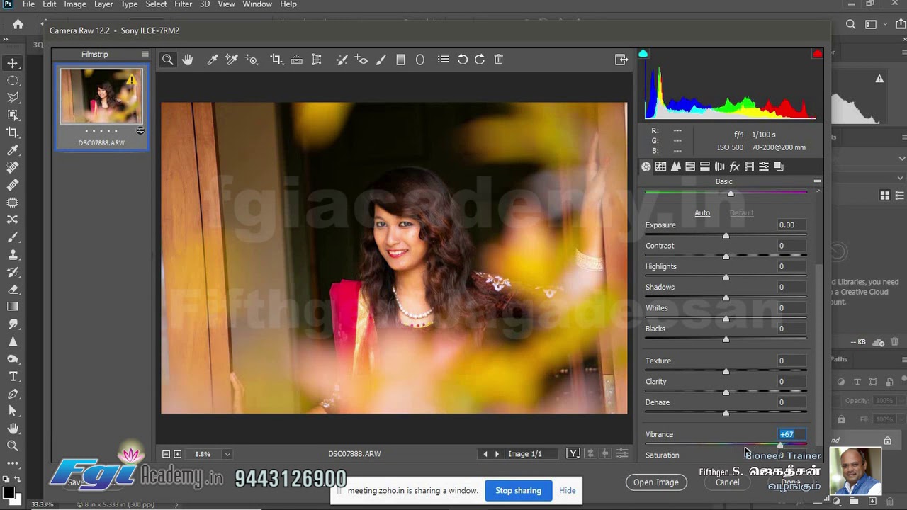 Photoshop Raw Image Process Intro by FGI Jagadeesan