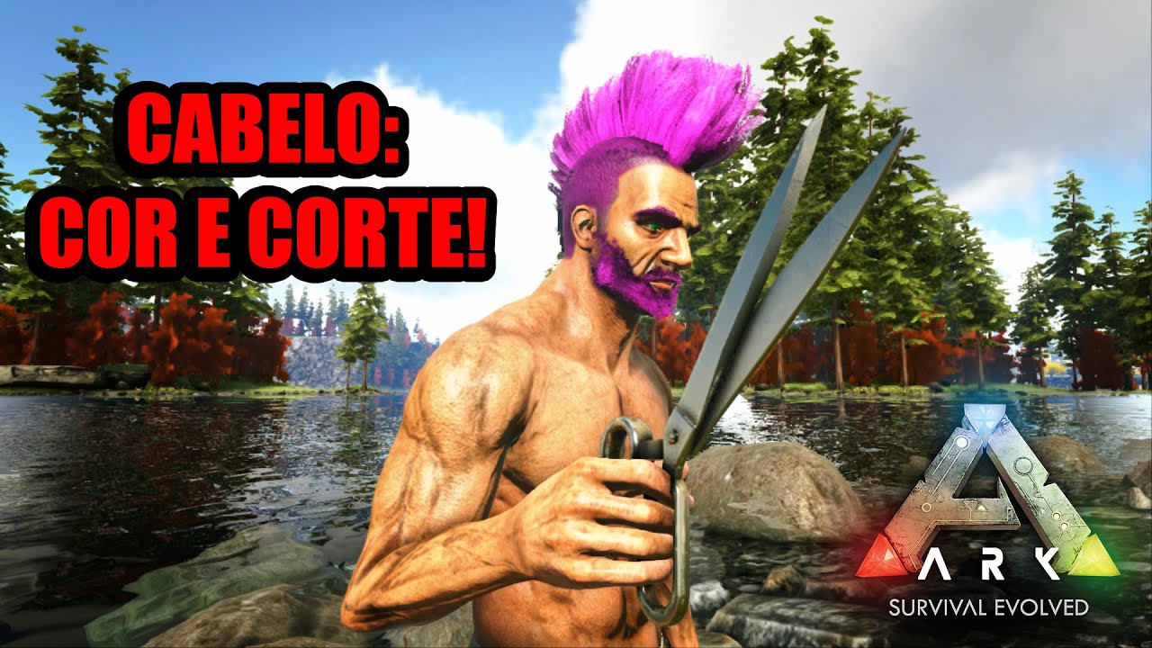Como Mudar o Corte e a Cor do Cabelo no Ark Survival Evolved