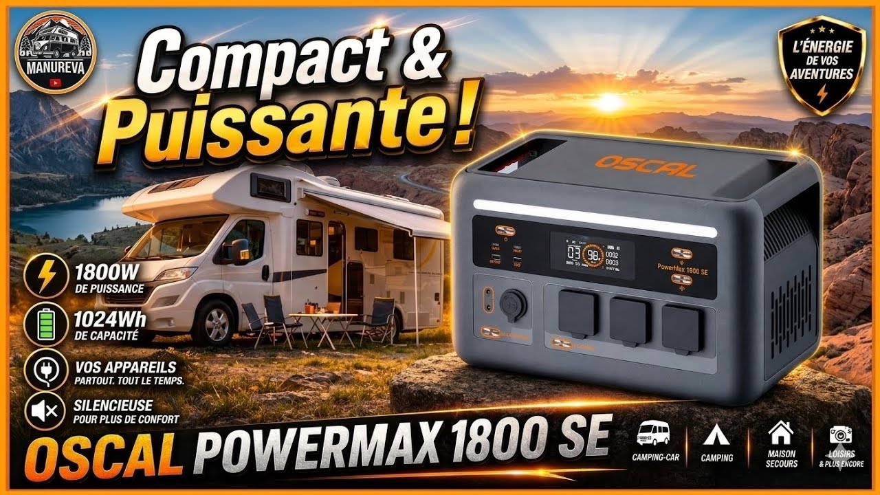 OSCAL POWERMAX 1800W FORMAT COMPACT !