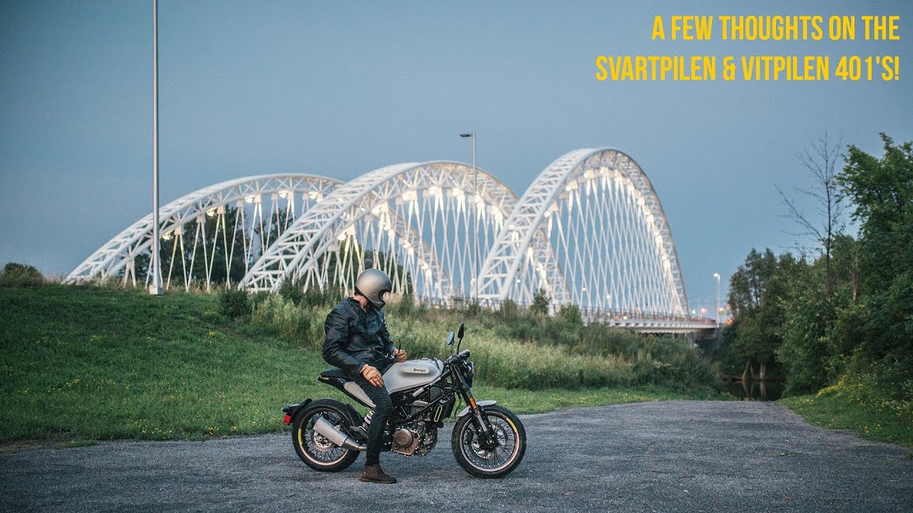 A few thoughts on the Svartpilen & Vitpilen 401's!
