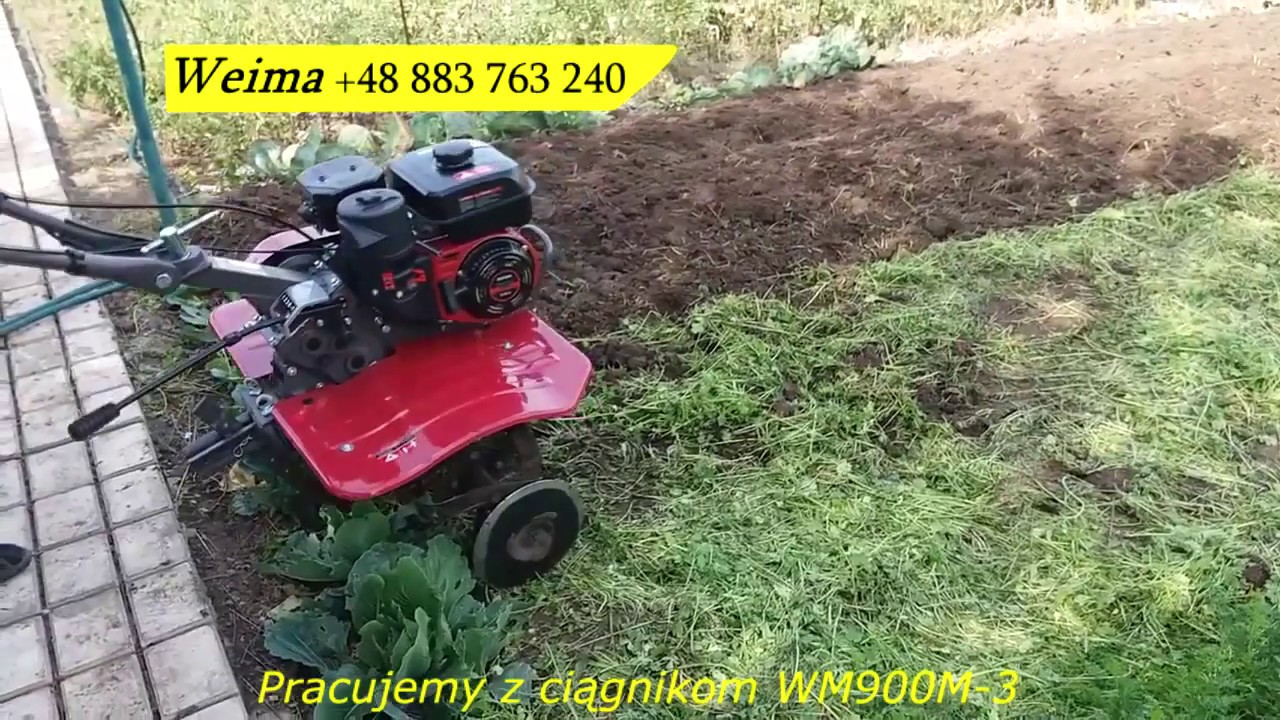 Jak pracować z ciągnikiem WEIMA 900M-3 3/R1, 6.5KM