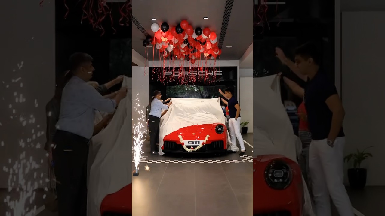 18 YEAR BOY DREAM CAR DELIVERY OF PORSCHE 911 ✅ #dreamcar #porsche #porsche911 #shorts #automobile