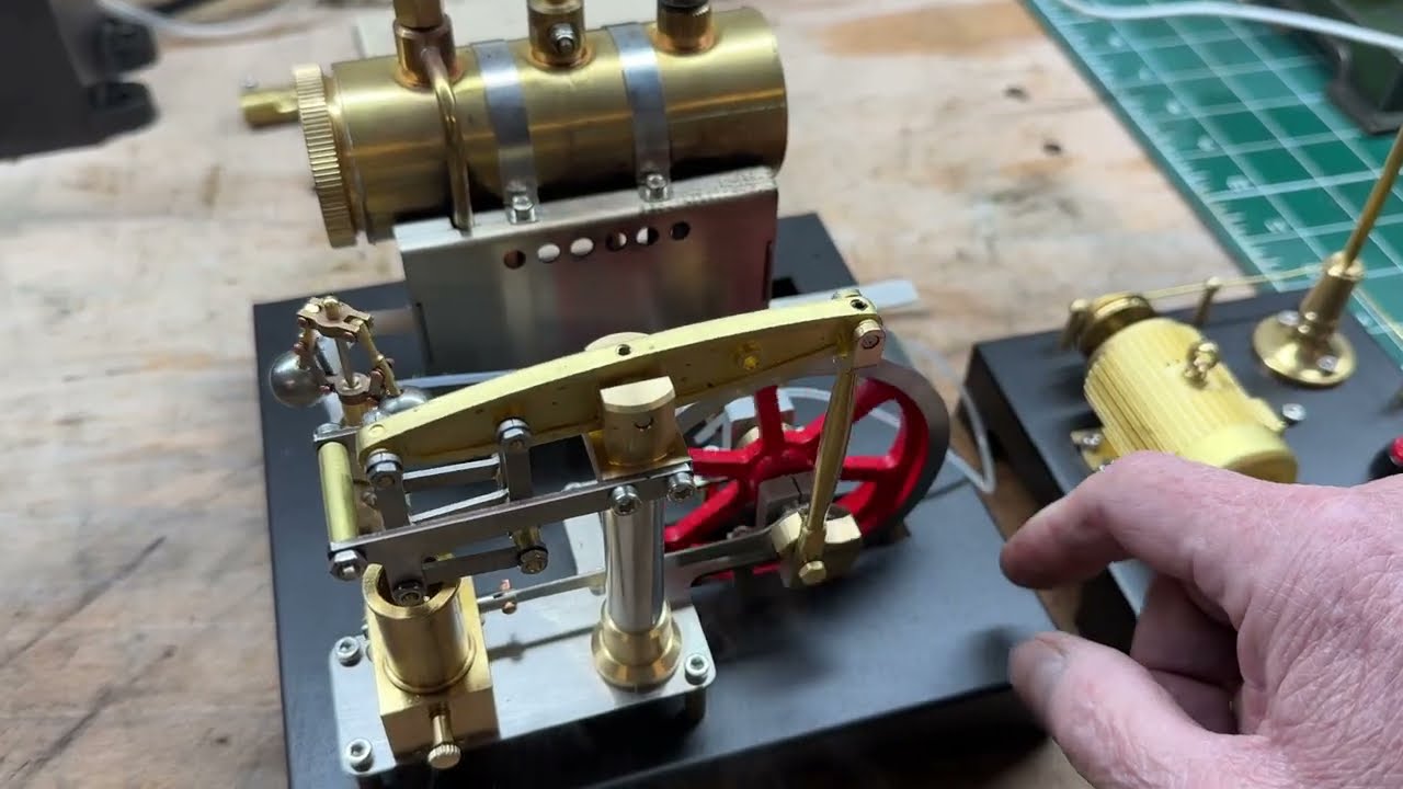 Retrol Beam Steam Engine not running