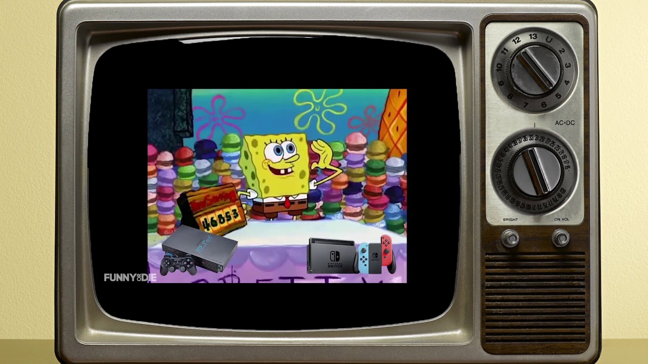 Video Game Consoles Portrayed By SpongeBob