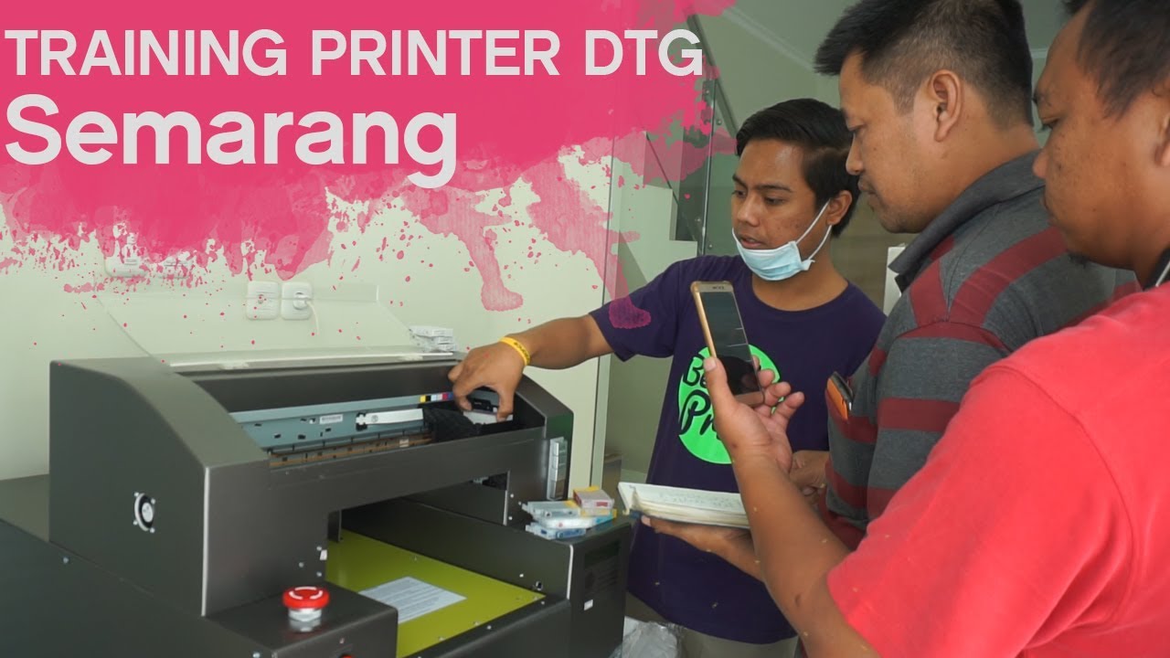 Training Mesin Printer DTG Semarang 