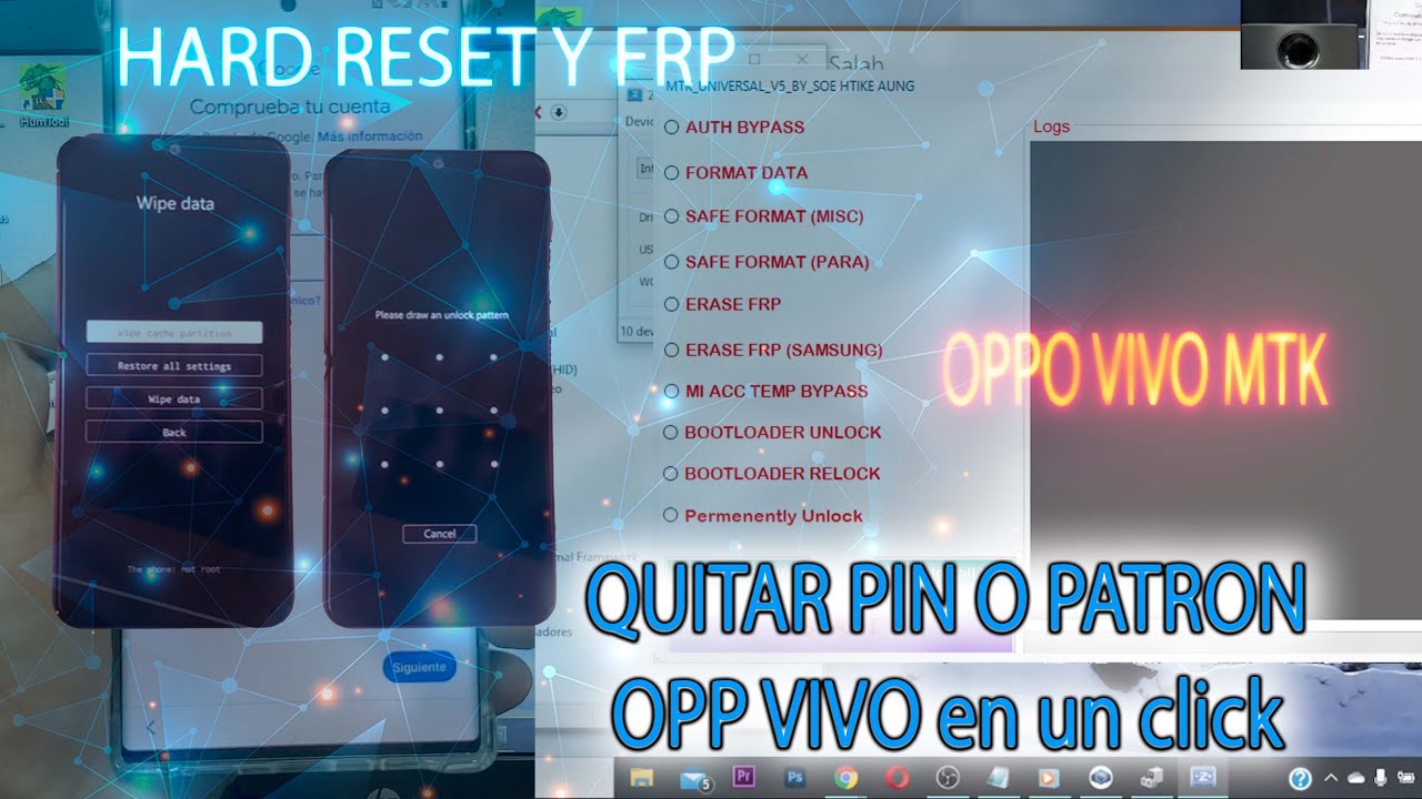 FRP Quitar contraseña a OPPO VIVO cuando la pide en el Recovery y cuenta GOOGLE en un solo Click