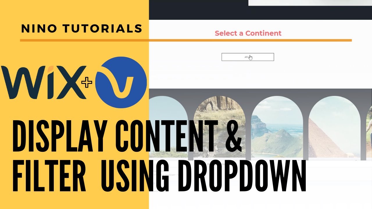 Display Database Content & Filter Wix Repeater Using Dropdown Items - Wix Tutorial 2022 - Velo Code