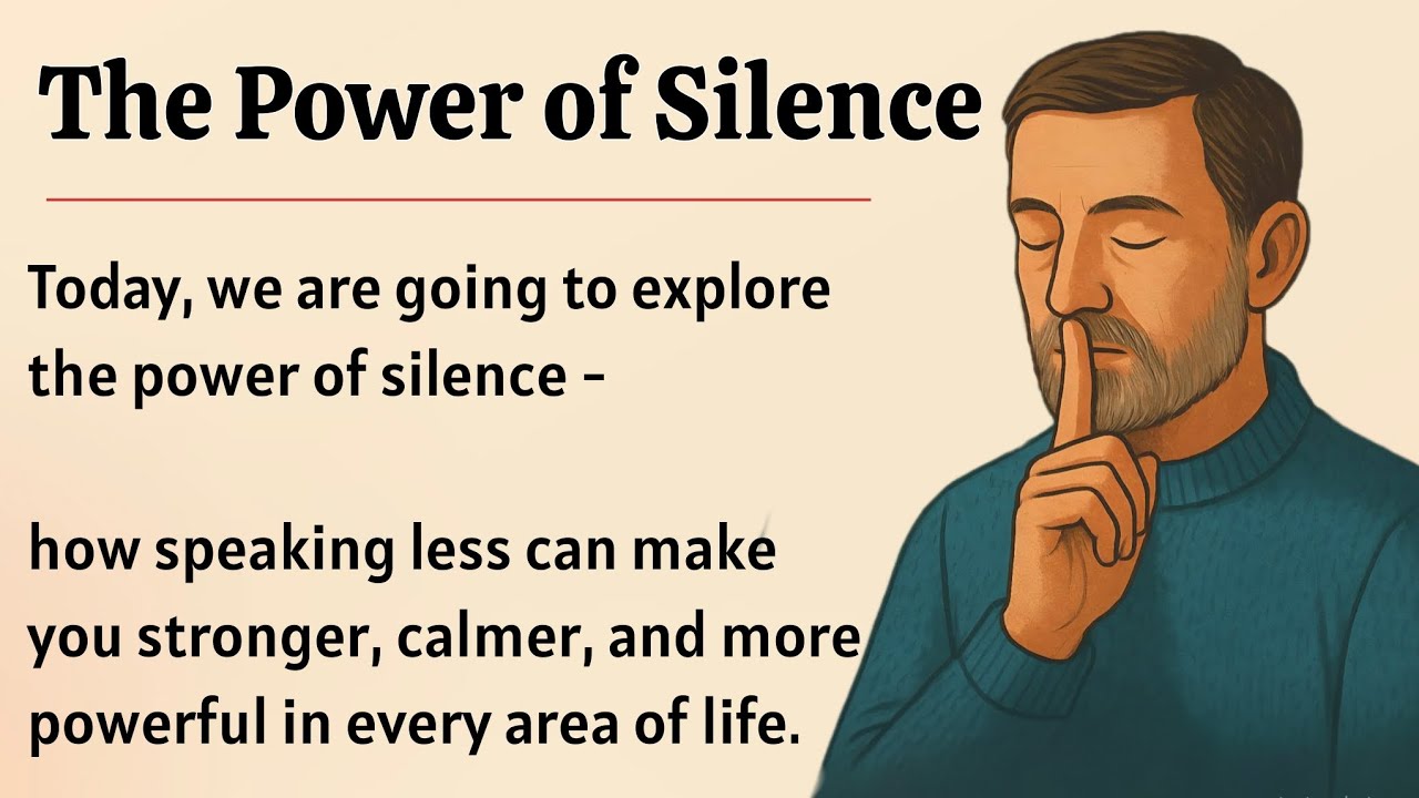 The Power of Silence || Learn English With Podcast || Improve Your English ✅