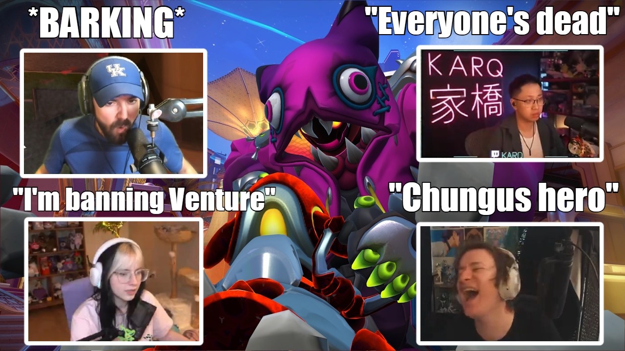 Why Streamers are SCARED of my Venture in Overwatch