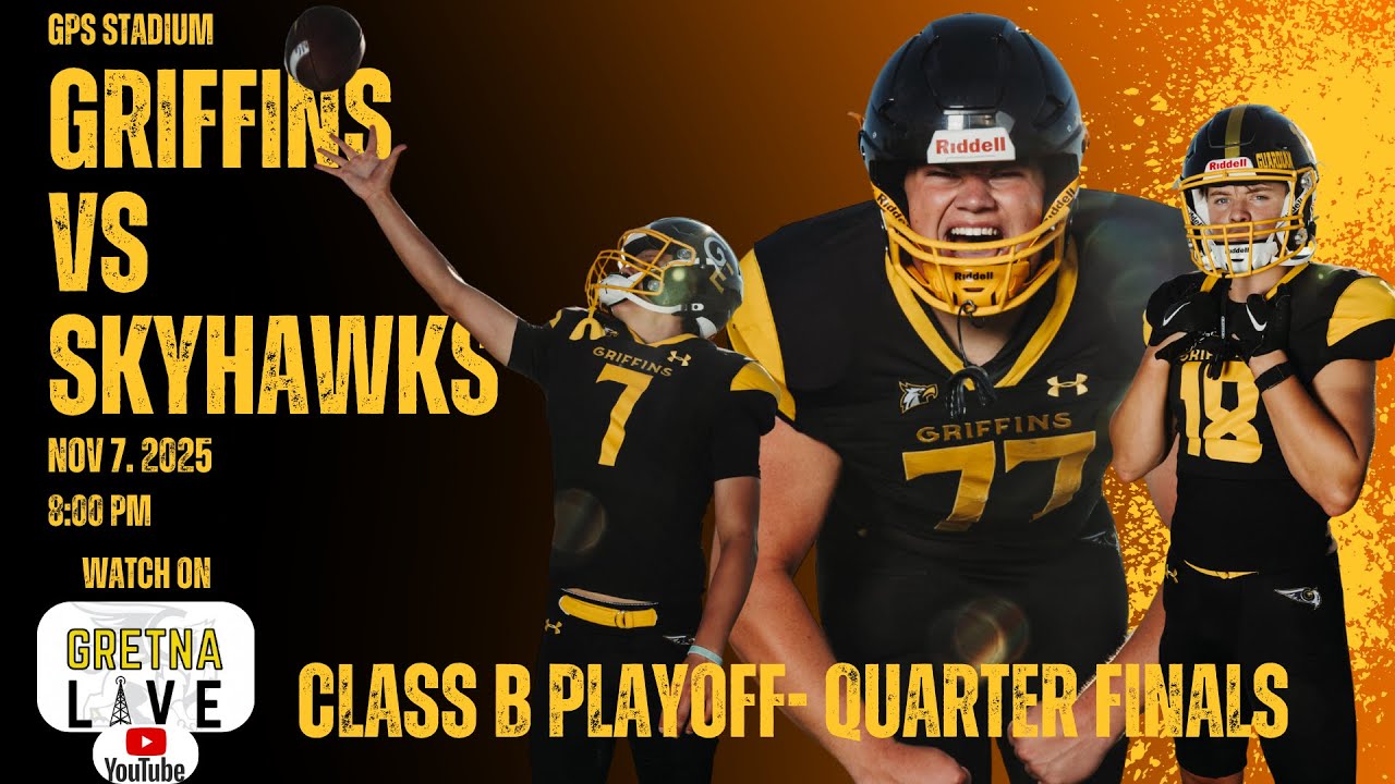Gretna East vs. Omaha Skutt- Class B Football Quarterfinals