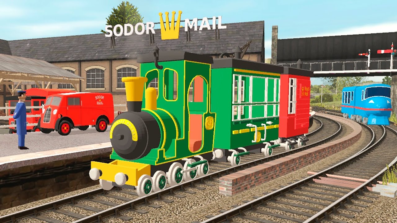Greendale Rocket & The Pencaster Flyer ~ Race Mail on Sodor Island