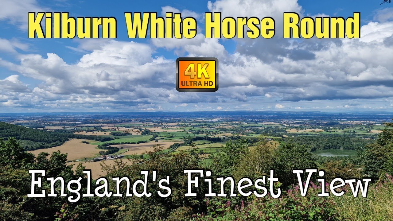 The Kilburn White Horse Round | England's Finest View.