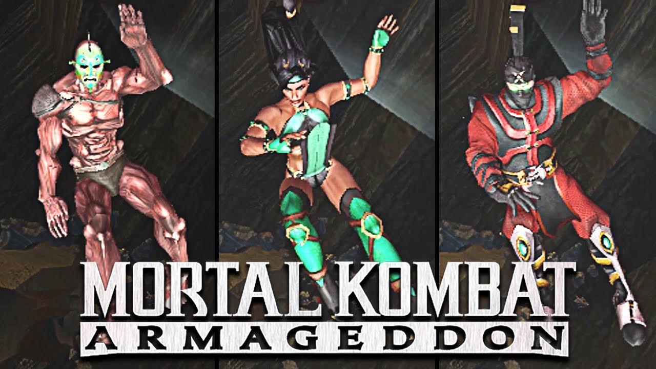 Mortal Kombat Armageddon Falling Cliffs Death Trap On All Characters