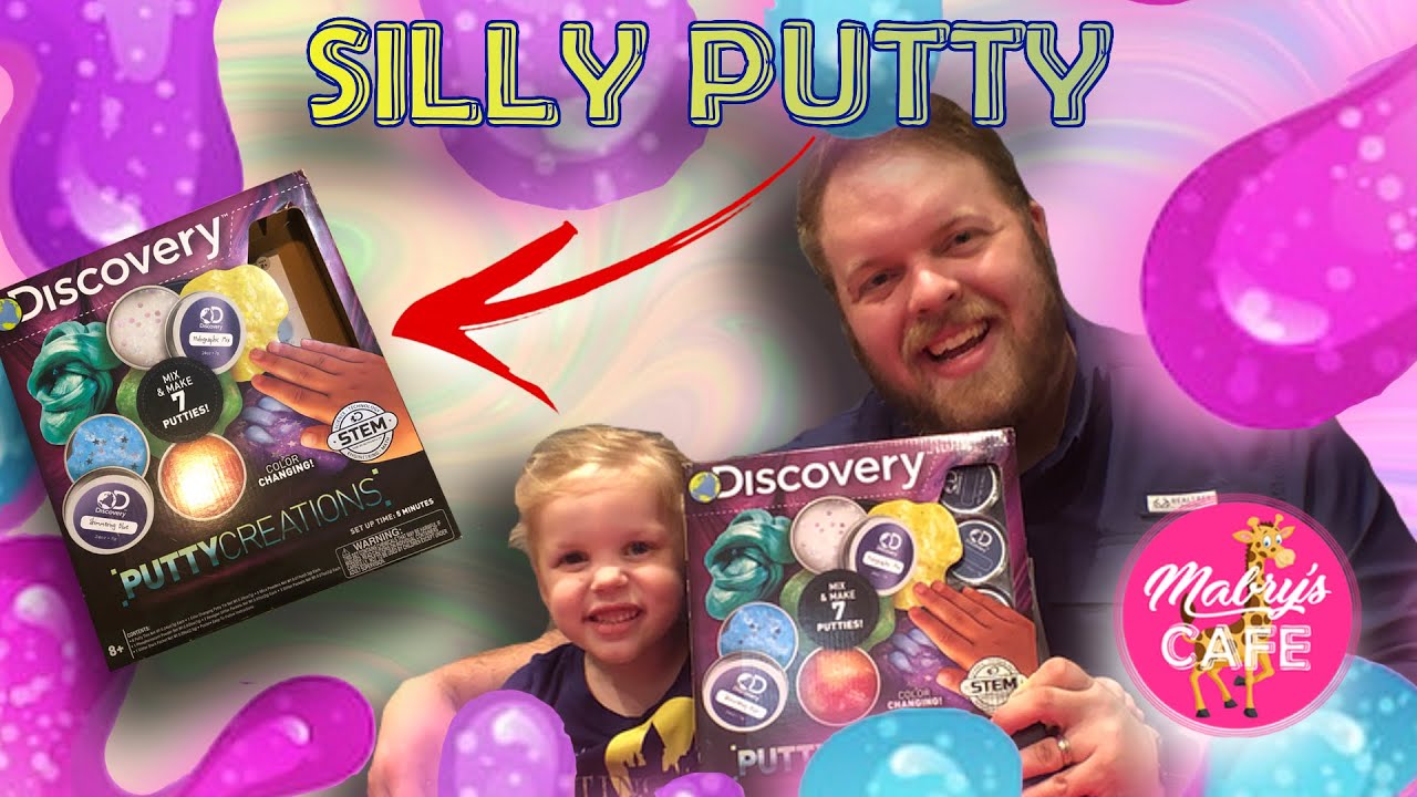 Silly Putty Fun | Kids DIY Silly Putty | Discovery Putty Creations