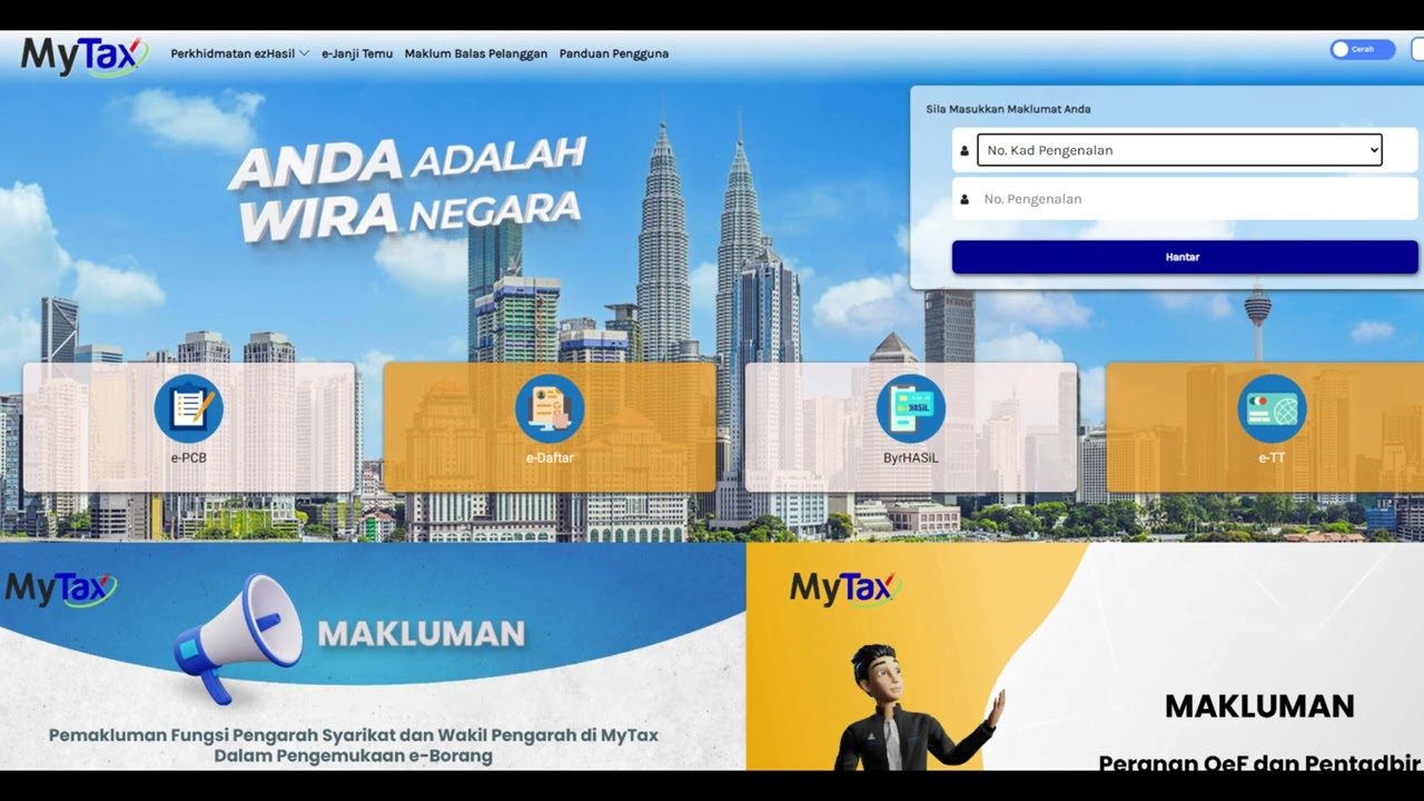 How to submit Form E and Form CP8D using MyTax