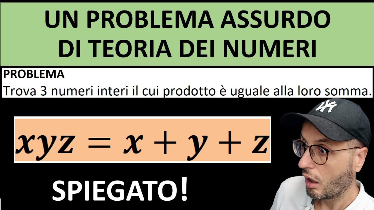 Un problema assurdo di teoria dei numeri: trova le soluzioni intere di xyz=x+y+z