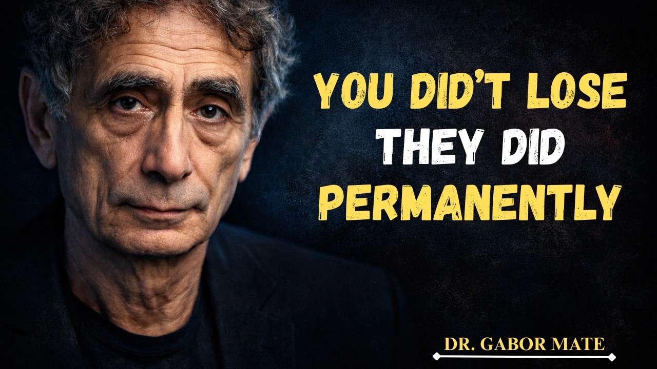 The Day You Stopped Chasing Them | Dr Gabor Maté Motivational Speech