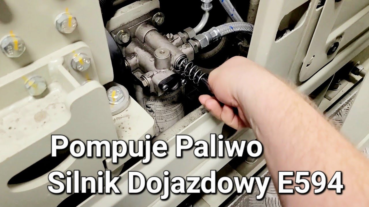 Usterka Silnika Dojazdowego E594 - odpowietrzamy układ - Paprykowe Filmy