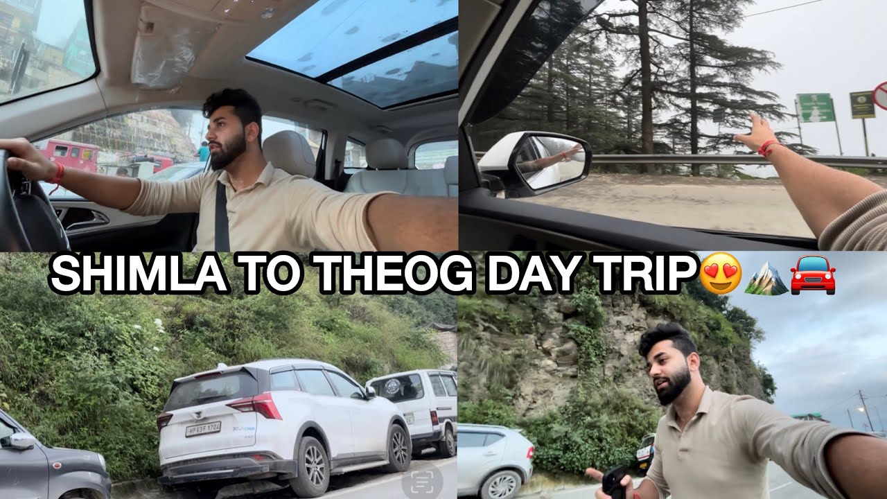 Day 39 | Shimla to Theog Day Trip 😍🏔️🚘
