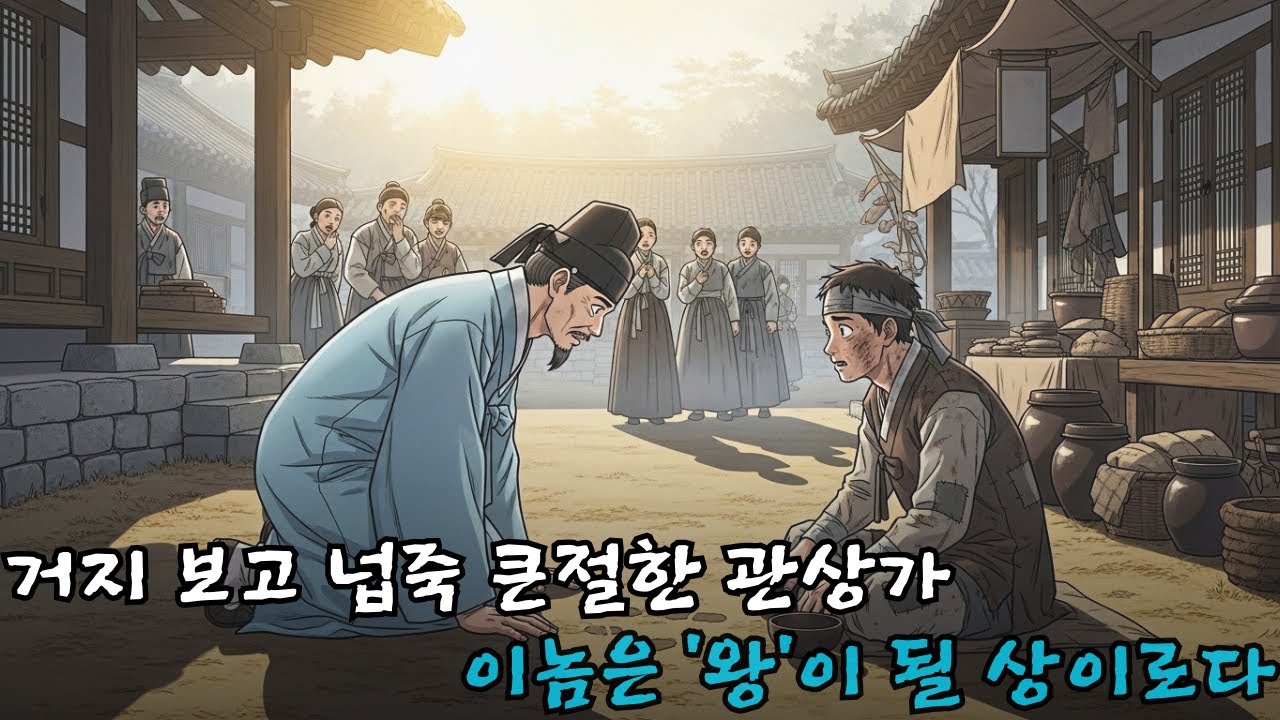 천하의 관상가가 거지 앞에 무릎 꿇고 큰절을? 그 더러운 얼굴에 숨겨진 '제왕의 운명' | 야담·관상·대반전