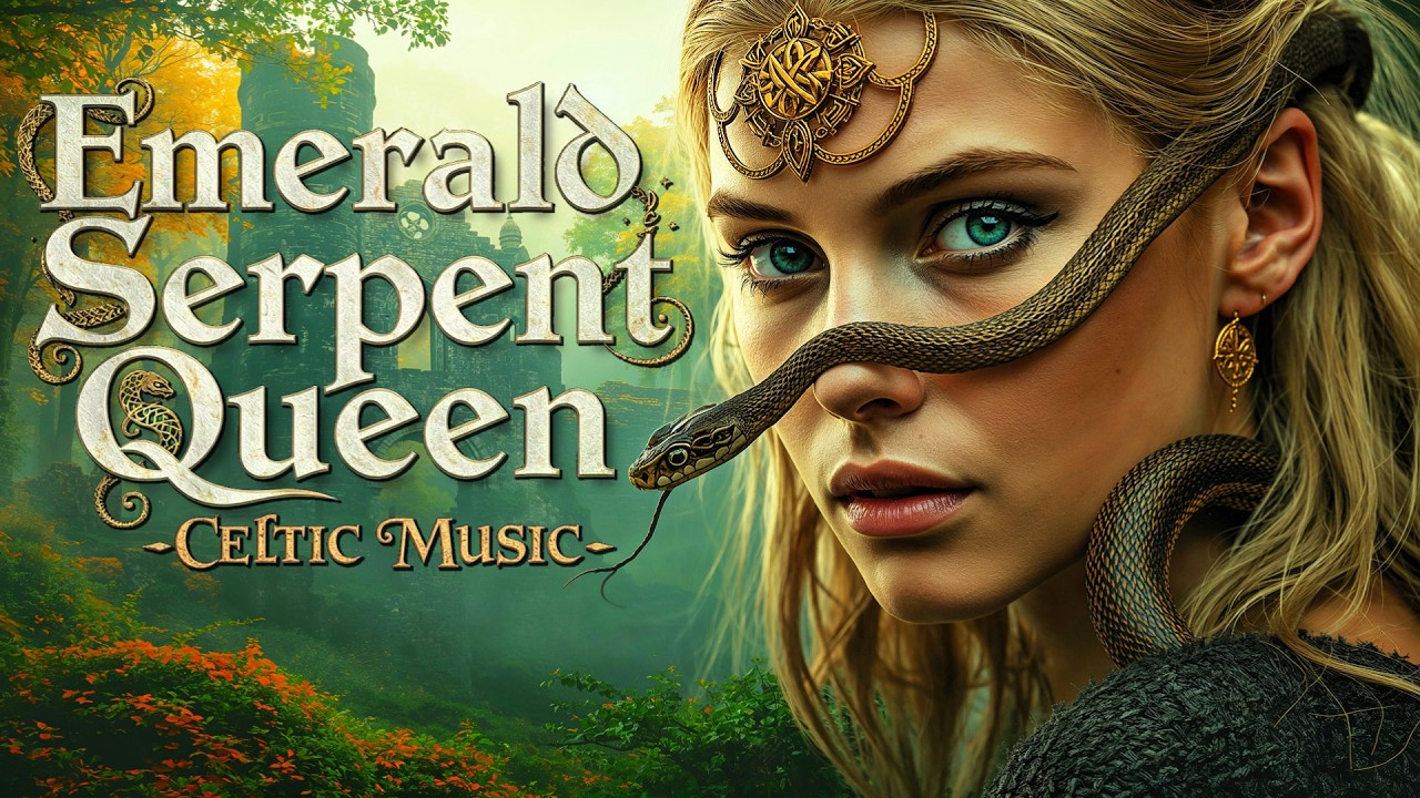Relaxing Celtic Music with Female Vocals & Gaelic Fantasy World | Emerald Serpent Queen