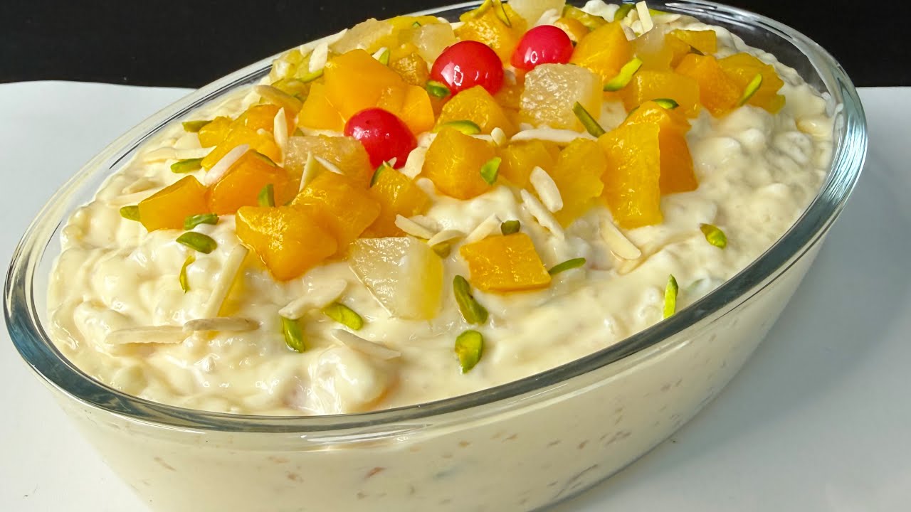 10 Minutes Eid Special Dessert Recipe with 1/2 Liter milk - Quick & Easy Dessert Recipe 
