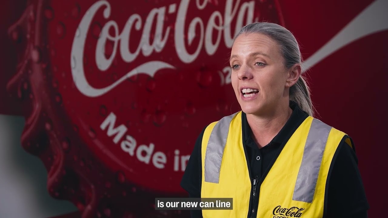 Meet Hayley &ndash; she keeps Coca Cola&rsquo;s fastest canning line running 👋
