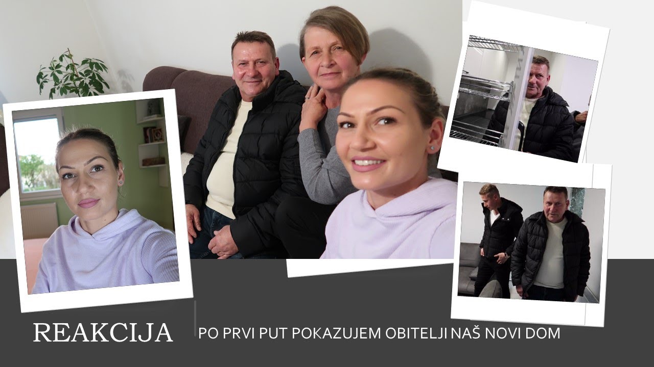 REAKCIJA obitelji i kume😱na nas NOVI DOM