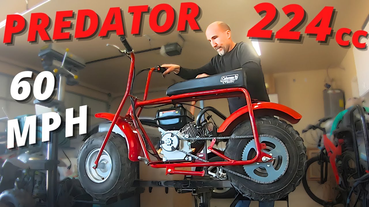 Predator 224 получает заготовки деталей и коромысла