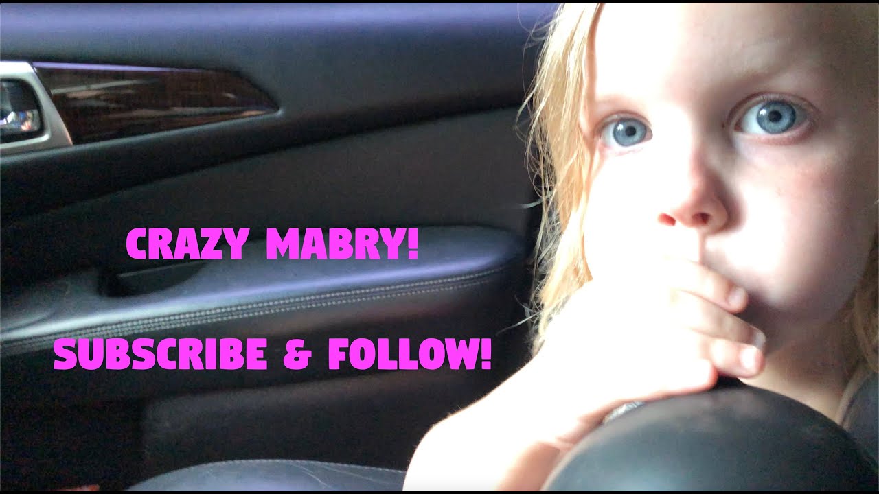 Mabry being crazy! Don't forget to subscribe and follow!