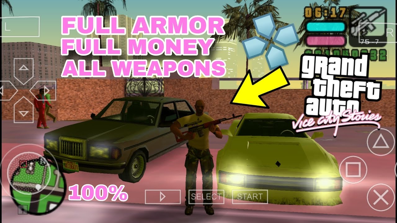 جميع اكواد لعبة Gta Vice City Stories نسخة PSP للاتدرويد #1 , اكواد ستحتاجها🔥