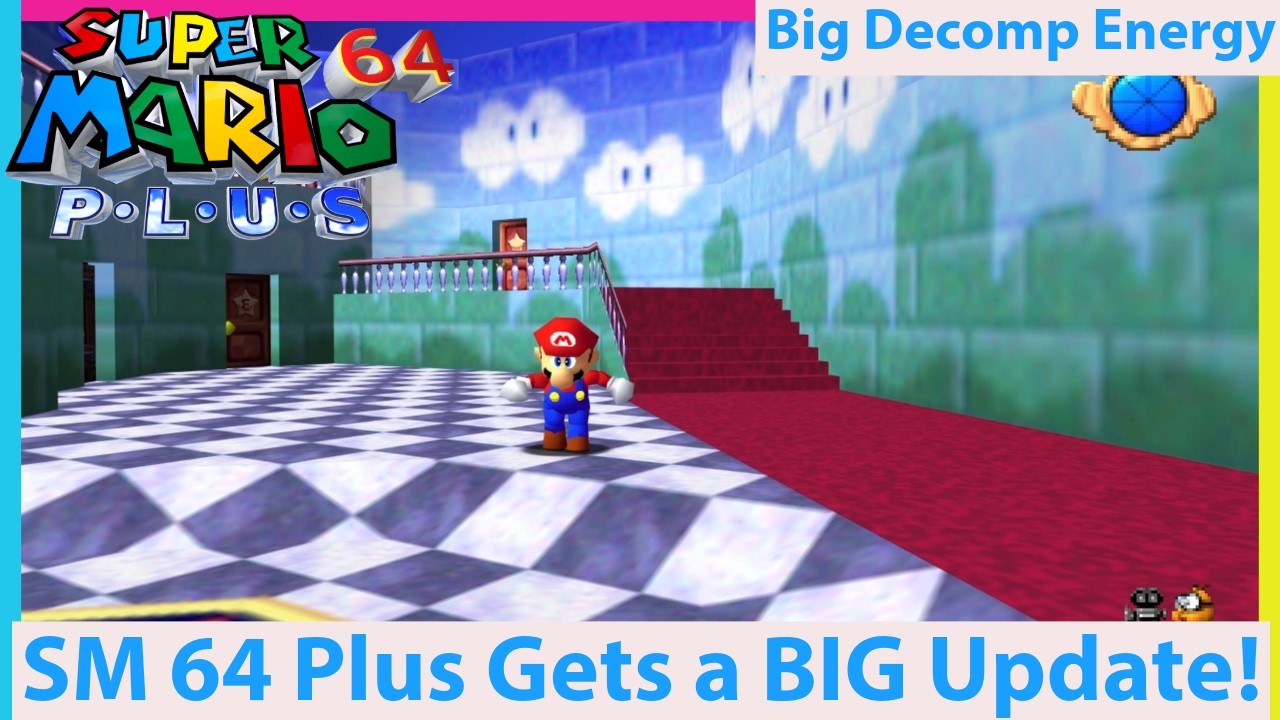 Super Mario 64 Plus PC Port Gets a BIG Update