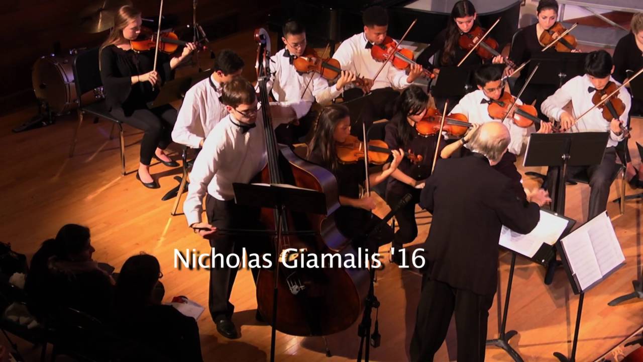 KO Upper School String Orchestra: Dialogue for Double Bass & Strings - R. Chiarappa