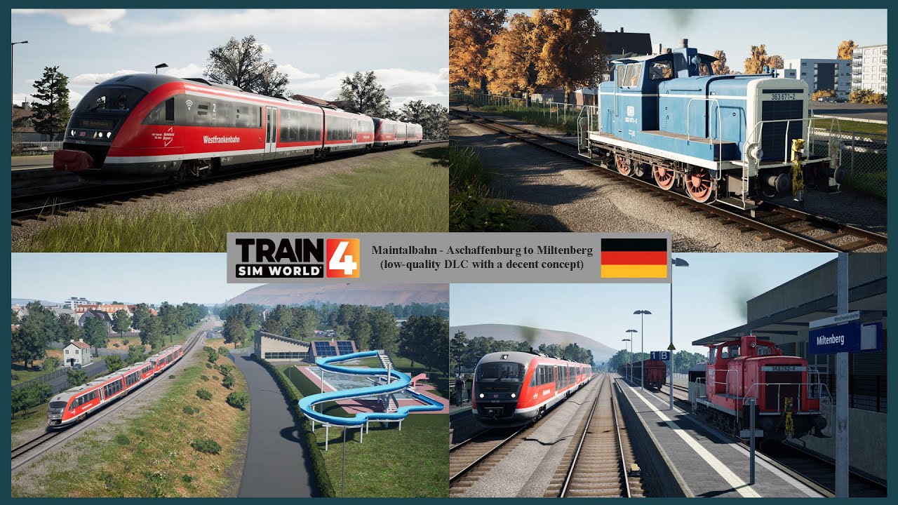 Maintalbahn Review ~ Train Sim World 4