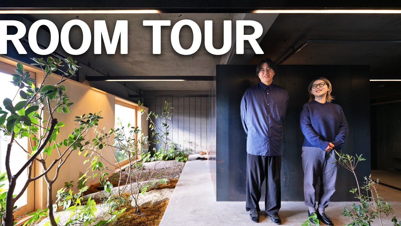 【ルームツアー】部屋の中に日本庭園のあるお家！？3度目のリノベーションでたどり着いたミニマルな空間【中古マンション お庭 福岡】
