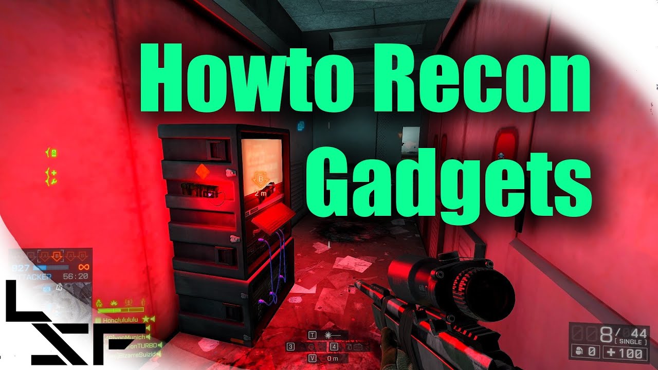 BF4 Howto Recon Ep.11 Gadgets | Sniping Tips & Tricks (Recon Tutorial)