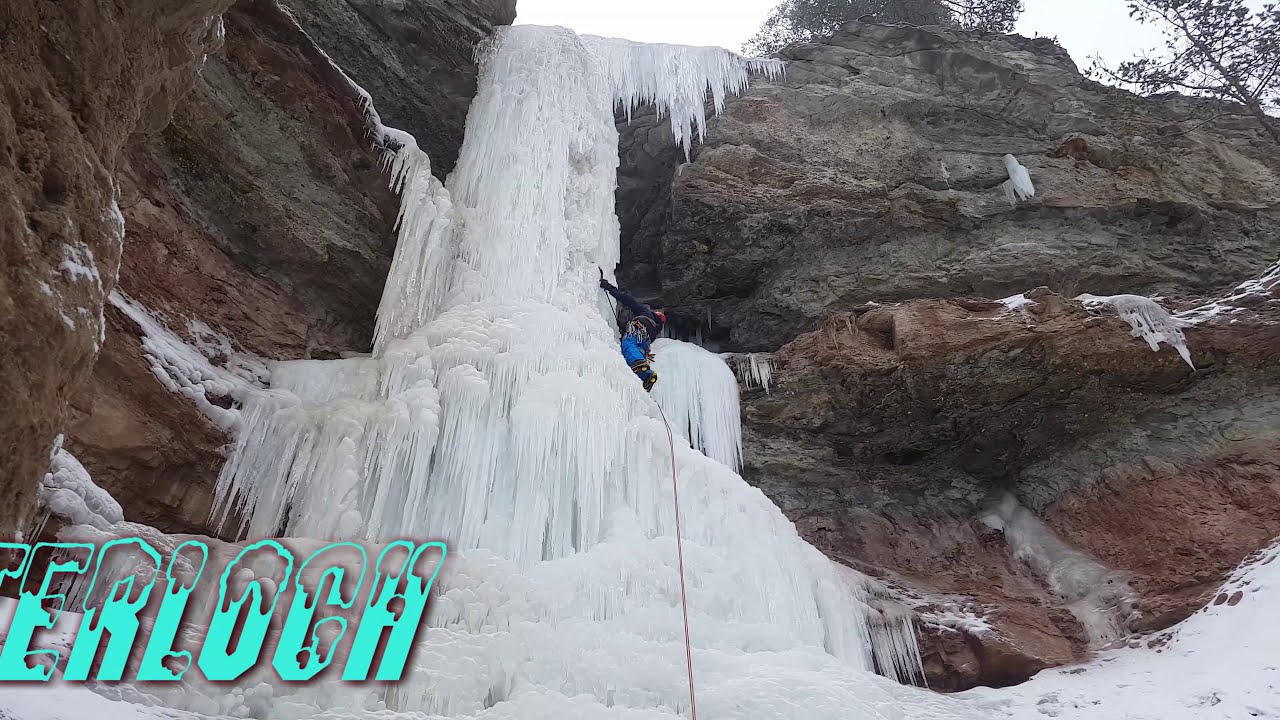 Ice climbíng Gola di BLETTERBACH Italia  winters 2019/20- Montse&Miguel-