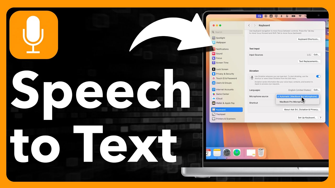 How To Dictate Speech To Text On Mac
