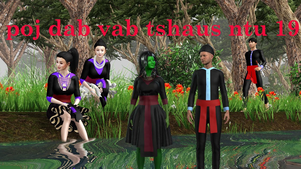 poj dab vab tshaus ntu 19