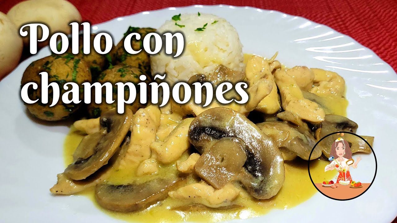 🍄🐔ASÍ SE PREPARA EL MEJOR POLLO CON CHAMPIÑONES😘👌 
