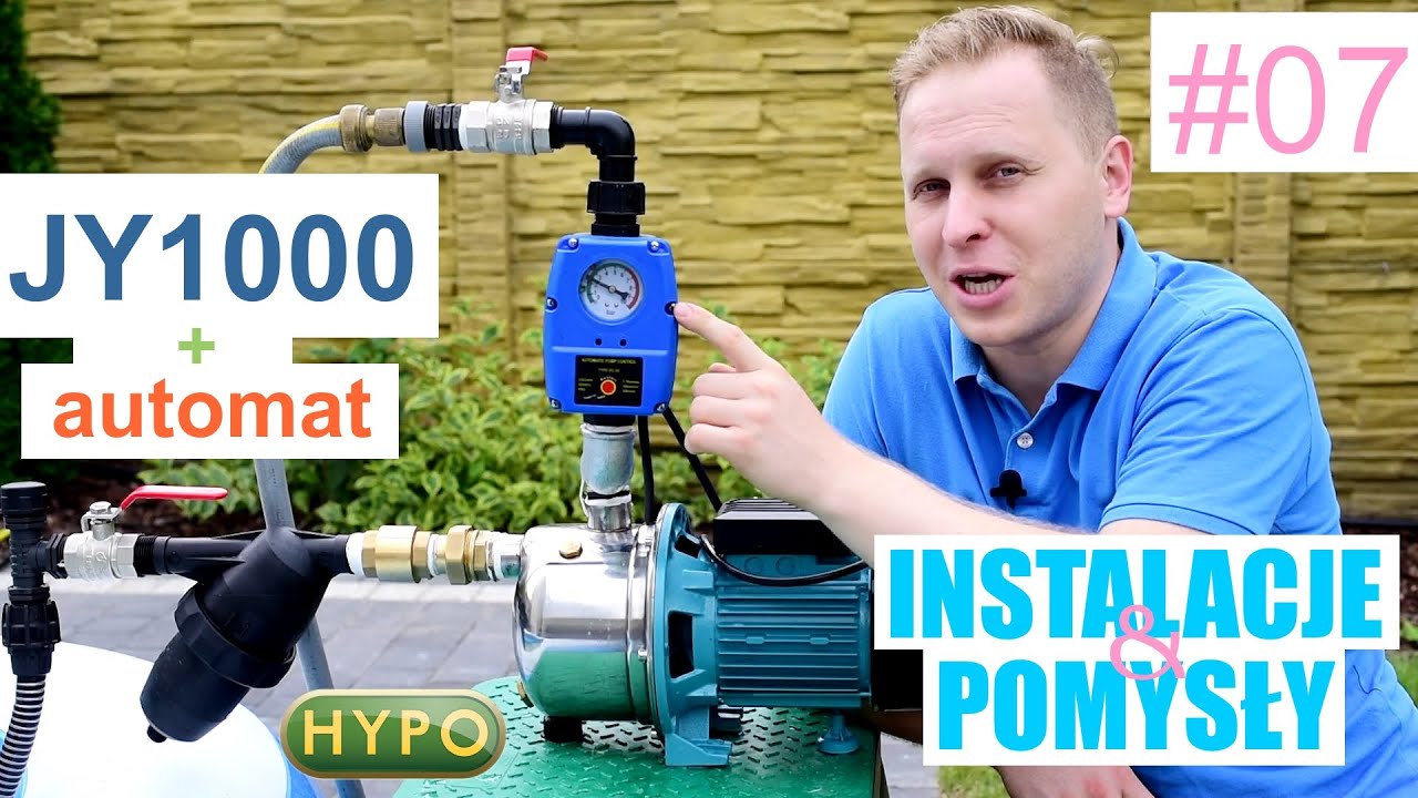 Zestaw bezzbiornikowy (JY1000 + automat) #07 Instalacje i pomysły - sklephypo.pl