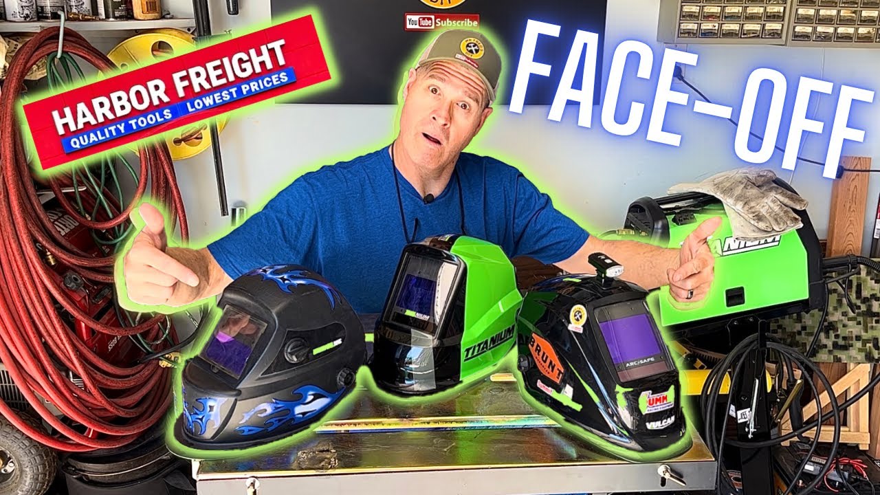 Welding Helmet Showdown! Harbor Freight Welding Helmets