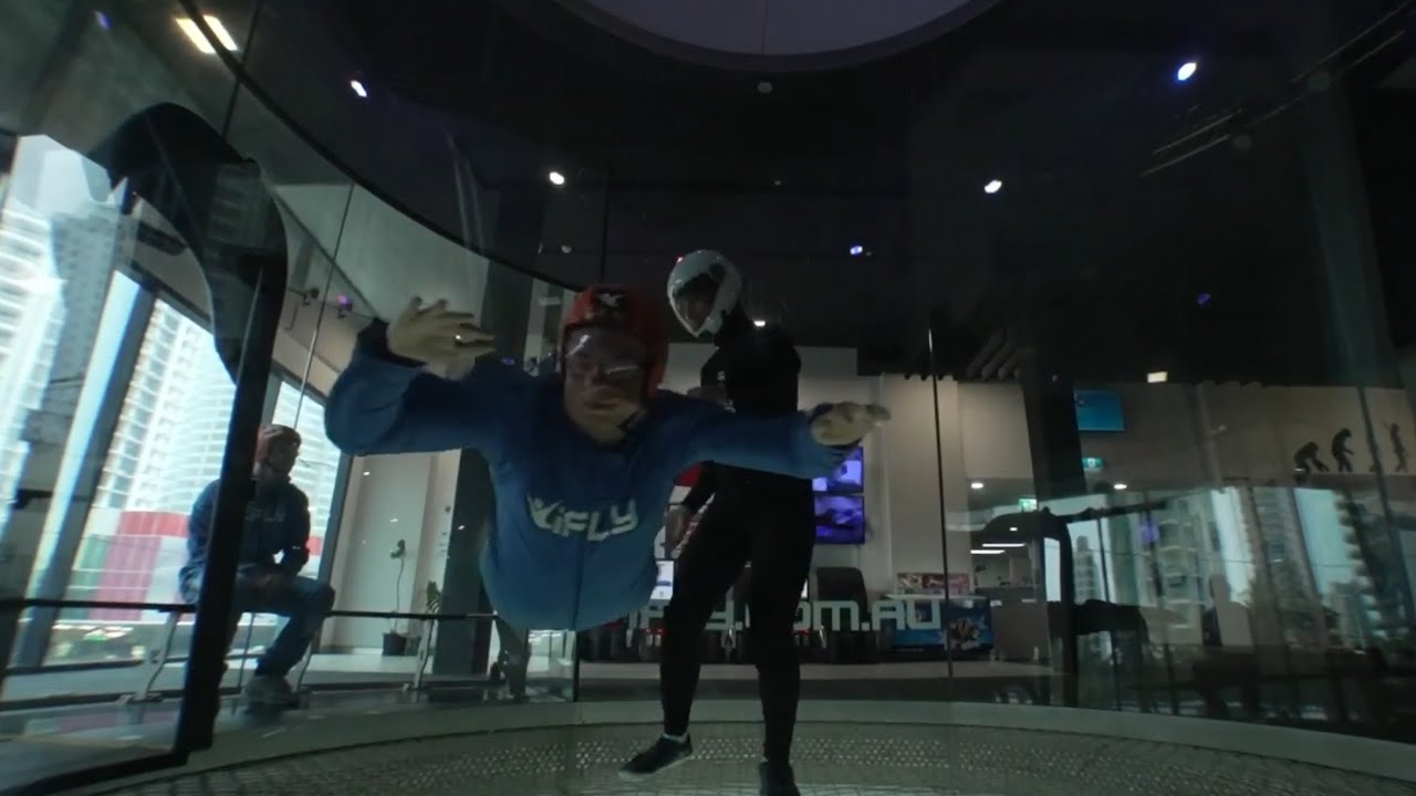 Myself Back At Gold Coast iFly Skydiving As Return Flyer 