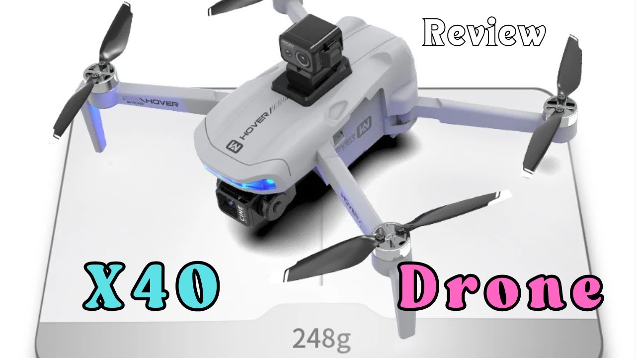 X40 Drone | 8K GPS Drone with 3-Axis Gimbal
