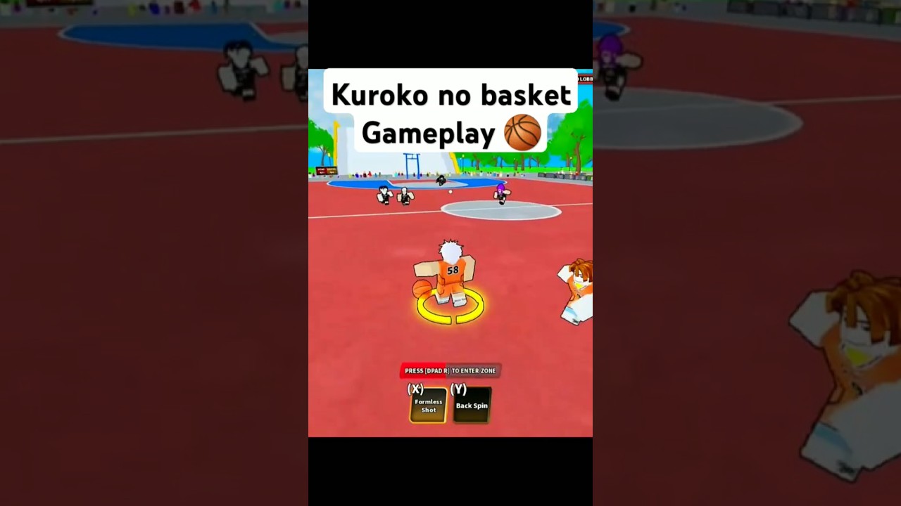 Kuroko Basket Showdown (New Roblox Game) #roblox #kurokonobasket #basketball #anime