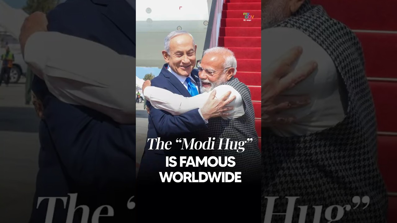 The &ldquo;Modi Hug&rdquo; in Israel | A Symbol of Warmth in India&ndash;Israel Friendship