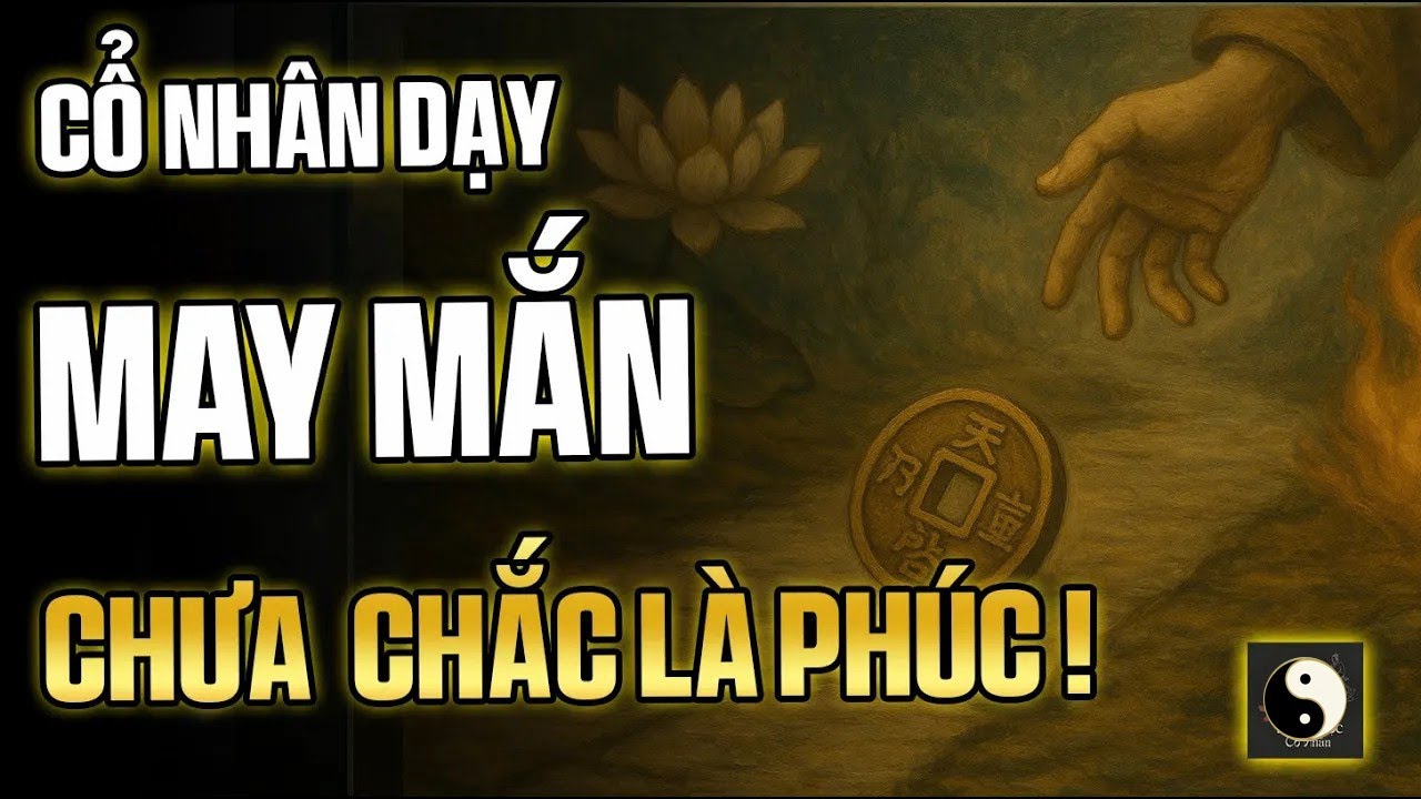 Cổ nhân dạy Đừng vội mừng khi gặp may – Hạnh phúc thật nằm ở điều khó thấy hơn