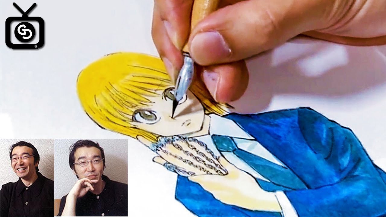 Yoshihiro Togashi Drawing Kurapika - HUNTER X HUNTER